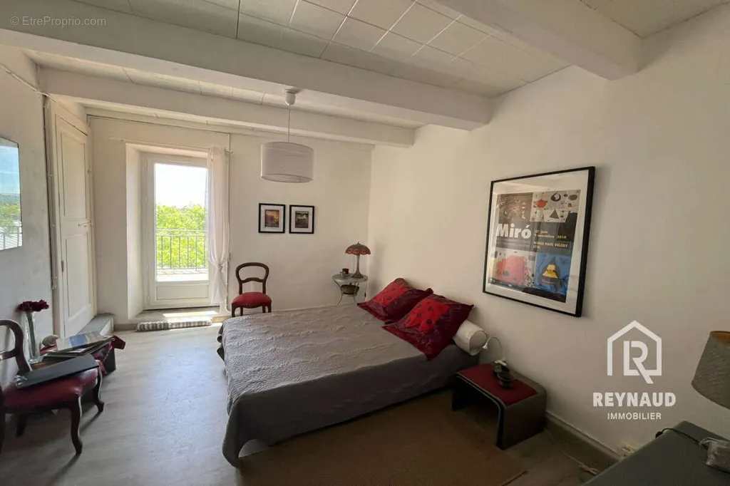 Bedrooms - Charming Stone House with Garden in Le Caylar