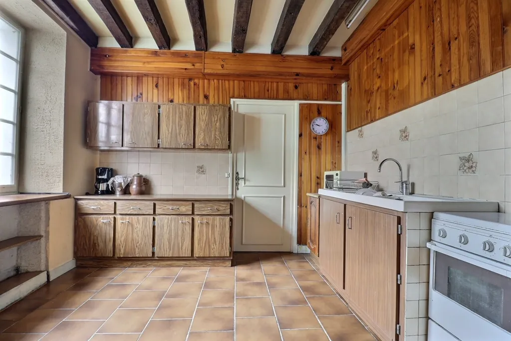 Kitchen - Character House with Garden in Aschères-le-Marché