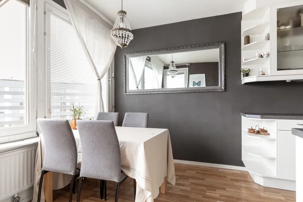 Salle à manger - Apartment with Balcony and View in Blå Staden