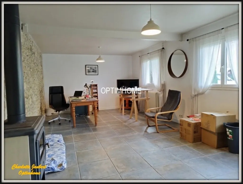 Living Room - Character Property with Guest House near Aubeterre