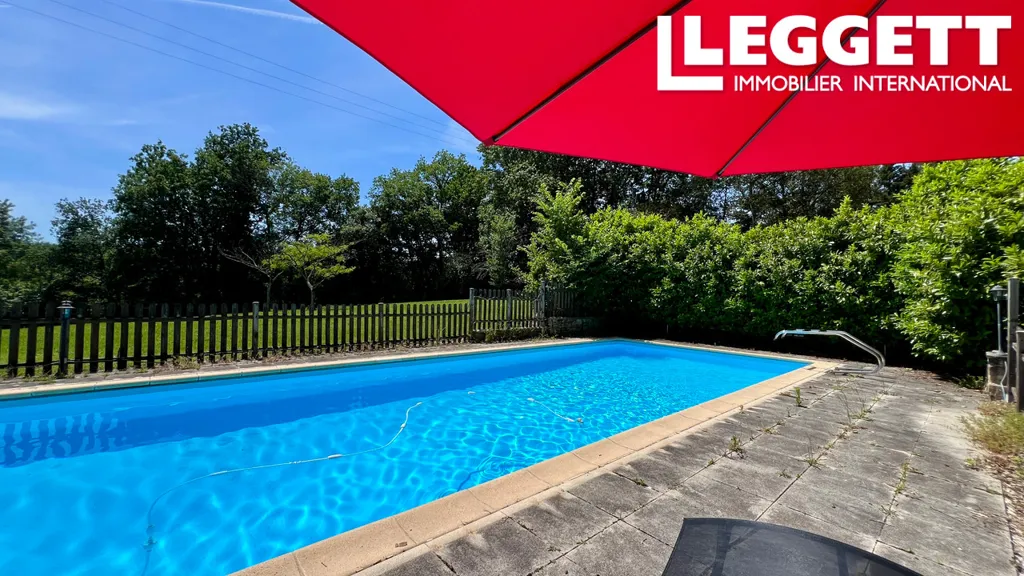 Pool - Stone Farmhouse with Pool in Périgord