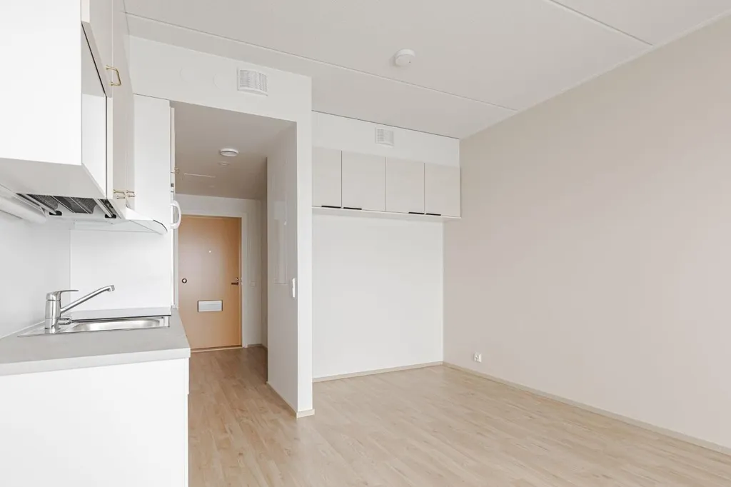 Kitchen - Bright Penthouse with Balcony in Hämeenlinna