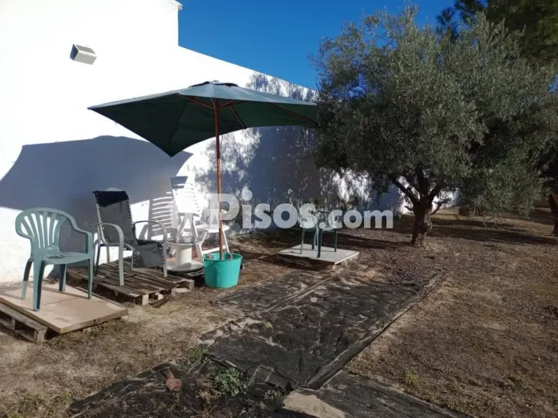 Terrace - Rustic House with Garden in La Atalaya