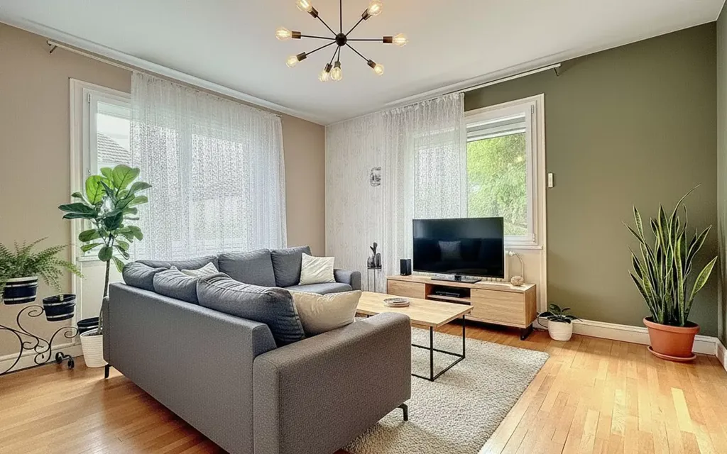 Living Room - Individual House with Garden in Dijon South
