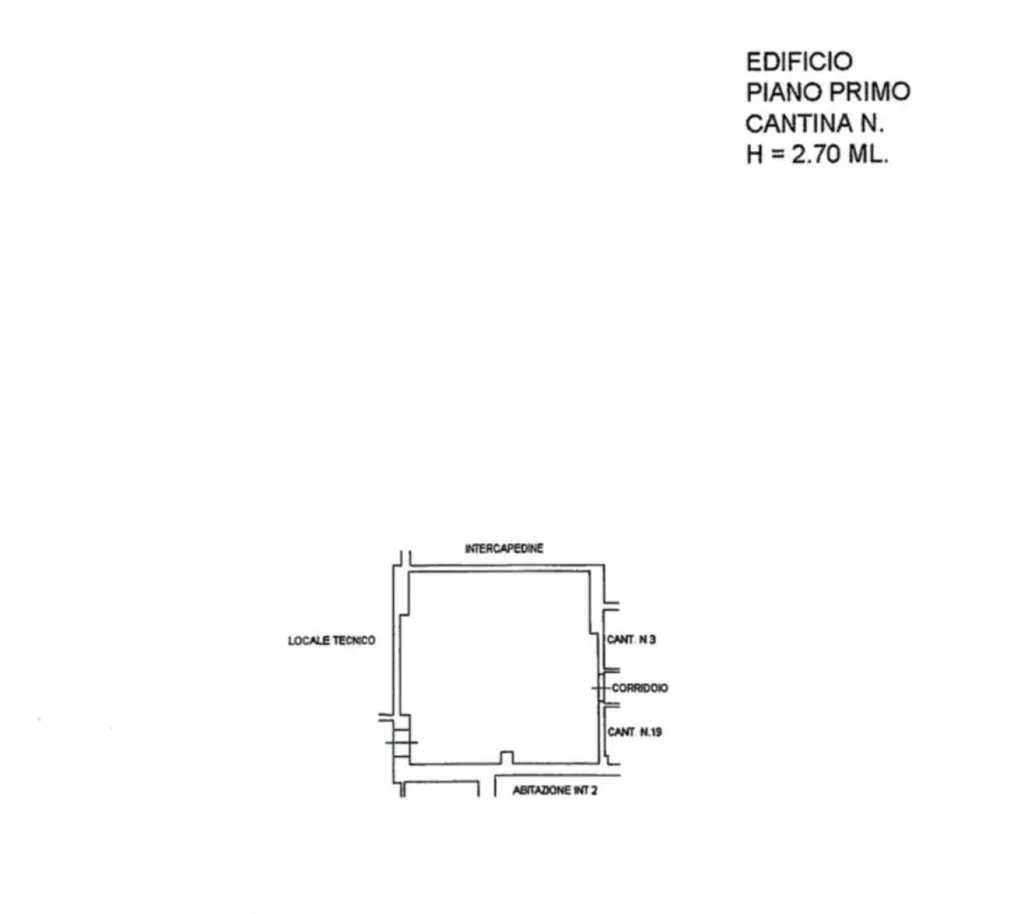 Plan - Ristruttured Apartment with Terrace in Rome