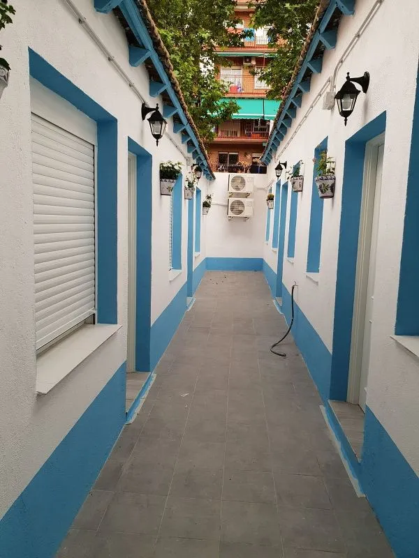 Jardin - 1-Bedroom Flat with Air Conditioning in Carabanchel