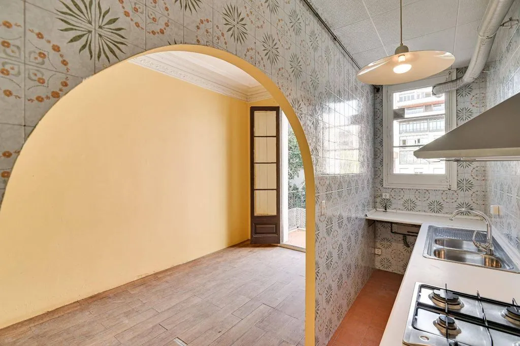Köök - Luxury Apartment for Renovation in Eixample, Barcelona