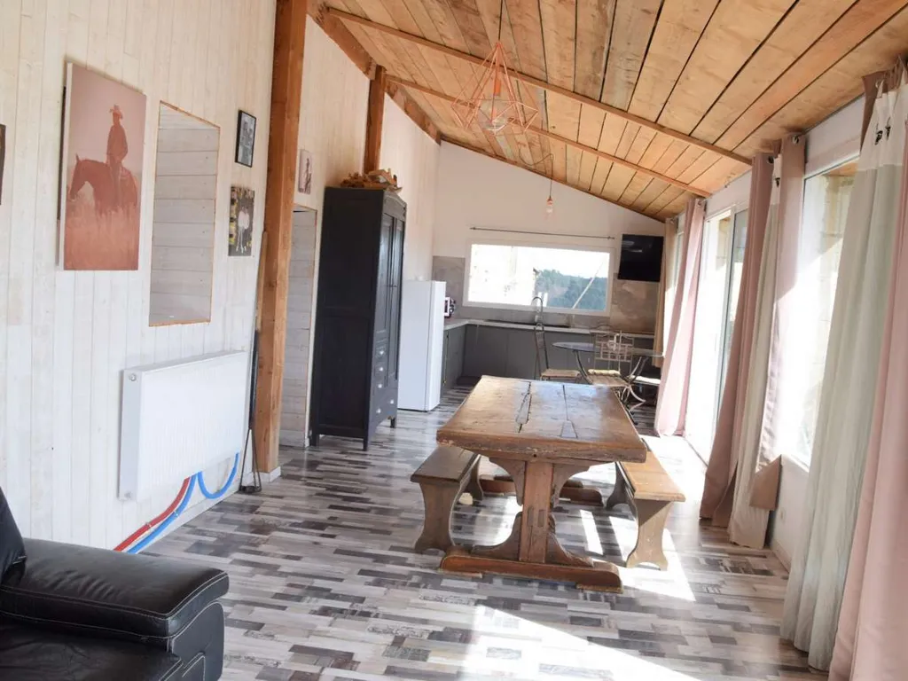 Dining Room - Equestrian Property with 16 Hectares in Ardèche
