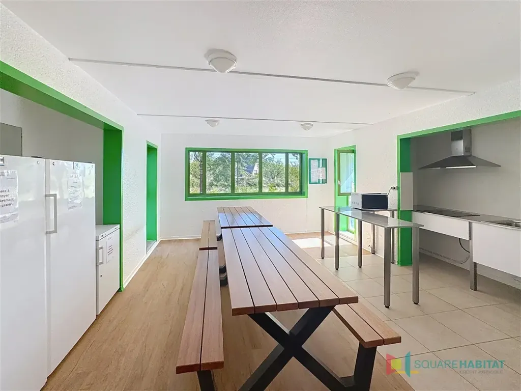 Cucina - Studio with Private Parking in Rennes