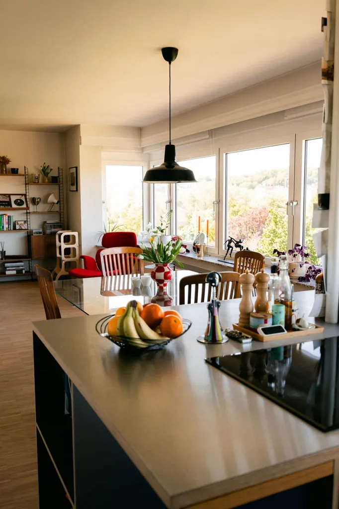 Cucina - Apartment with Park View in Liège