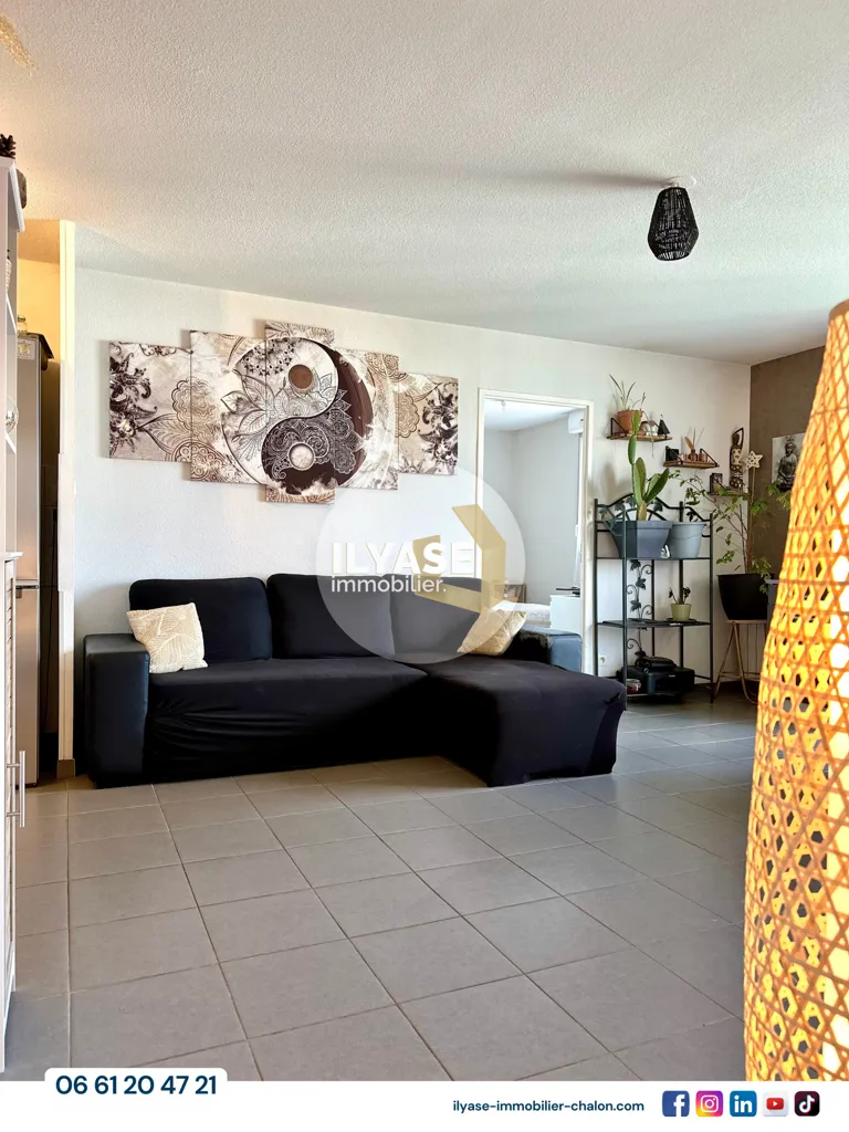 Elutuba - T2 Apartment with Balcony in Chalon-sur-Saône