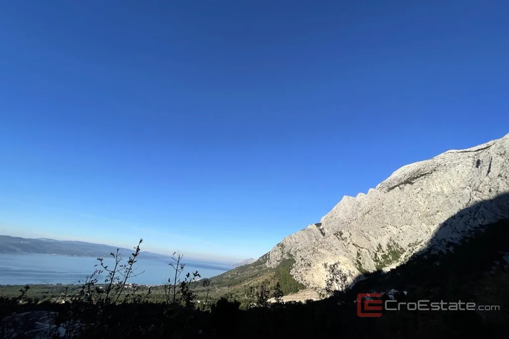 Building Plot with Sea View near Makarska