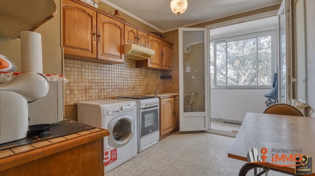 Cuisine - Appartement T3 avec Loggia à Saint-Étienne