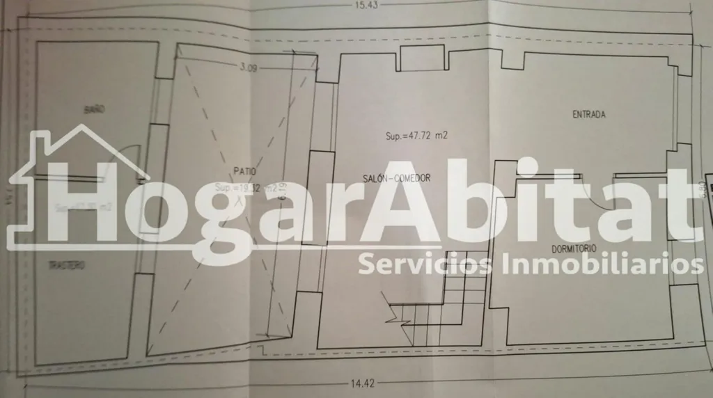 Plan - House with Terrace in Pego