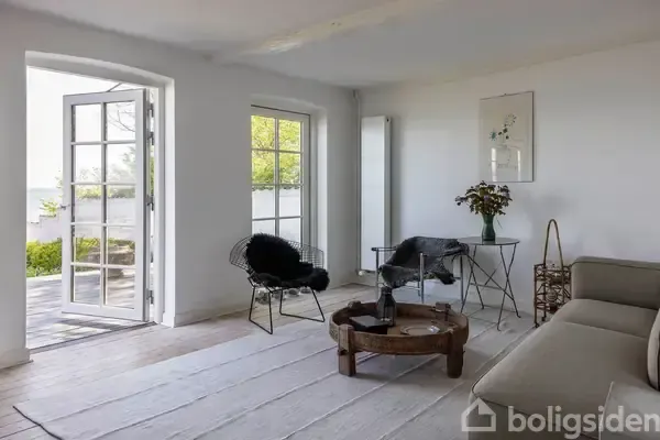 Séjour - 1904 Villa with Sea View in Marstal