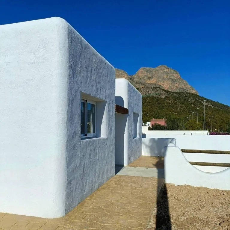 Extérieur - Ibiza Style Villa with Mountain View in Polop