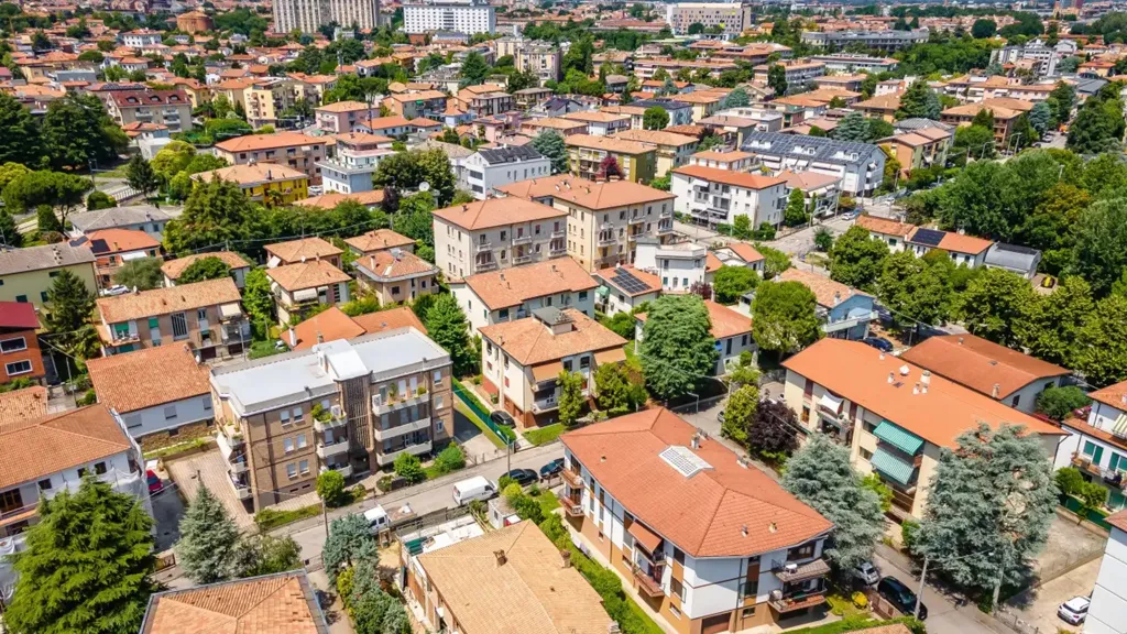 Vista aerea - Spacious Apartment with Terrace in Padua