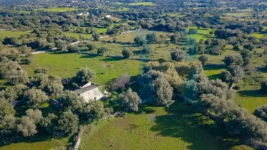 Vue aérienne - Baglio-Style Property with Natural Views in Noto