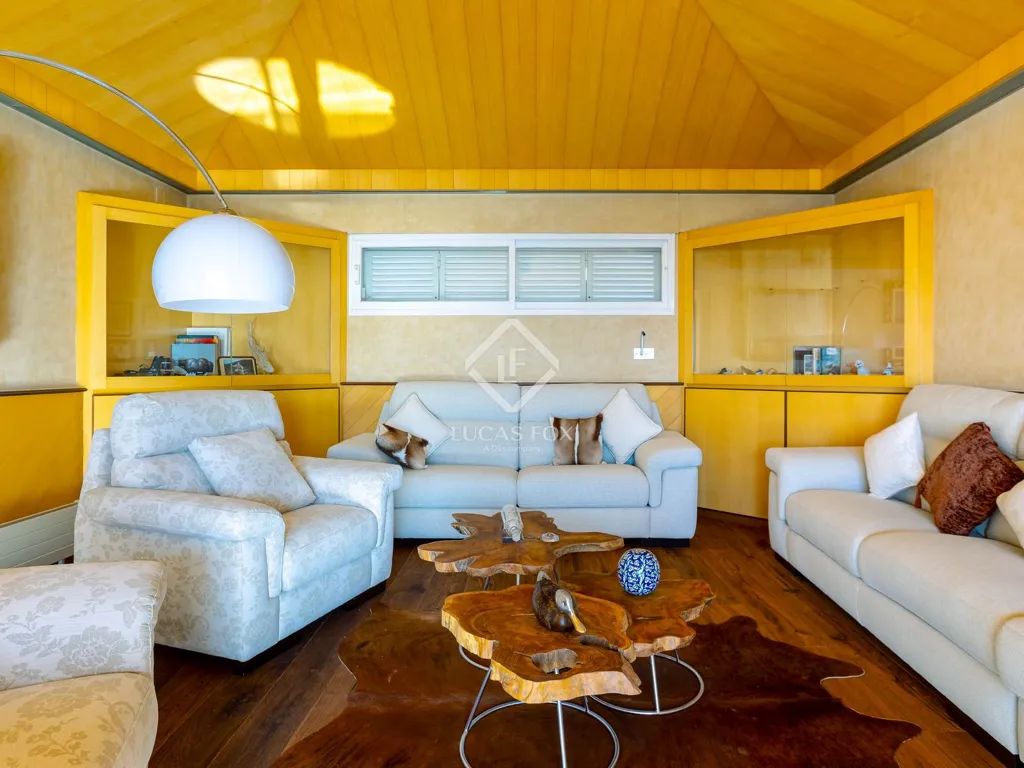 Séjour - Luxury Villa with Sea View in Premià de Dalt