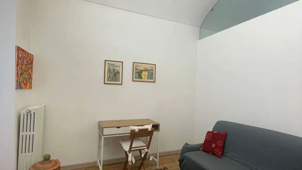 Séjour - Charming Apartment with Balcony in Asti