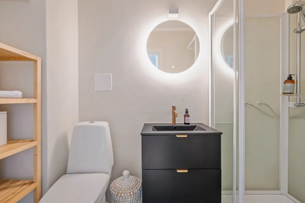 Bagni - Modernised Flat with Garden View in Oslo