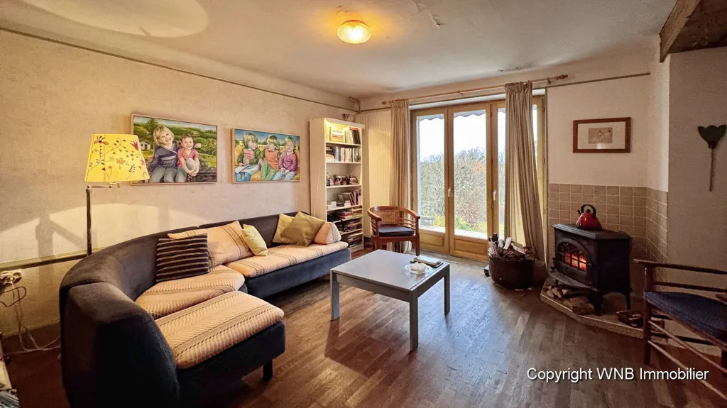 Séjour - Maison de Village avec Jardin et Vue en Haute-Saône