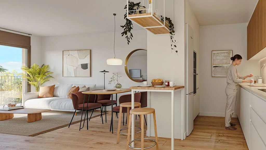 New Flat with Pool in Cornellà Centre