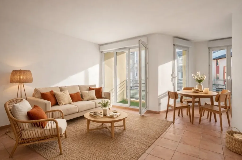 Elutuba - Bright 3-Bedroom Apartment in Lyon's 3rd Arrondissement