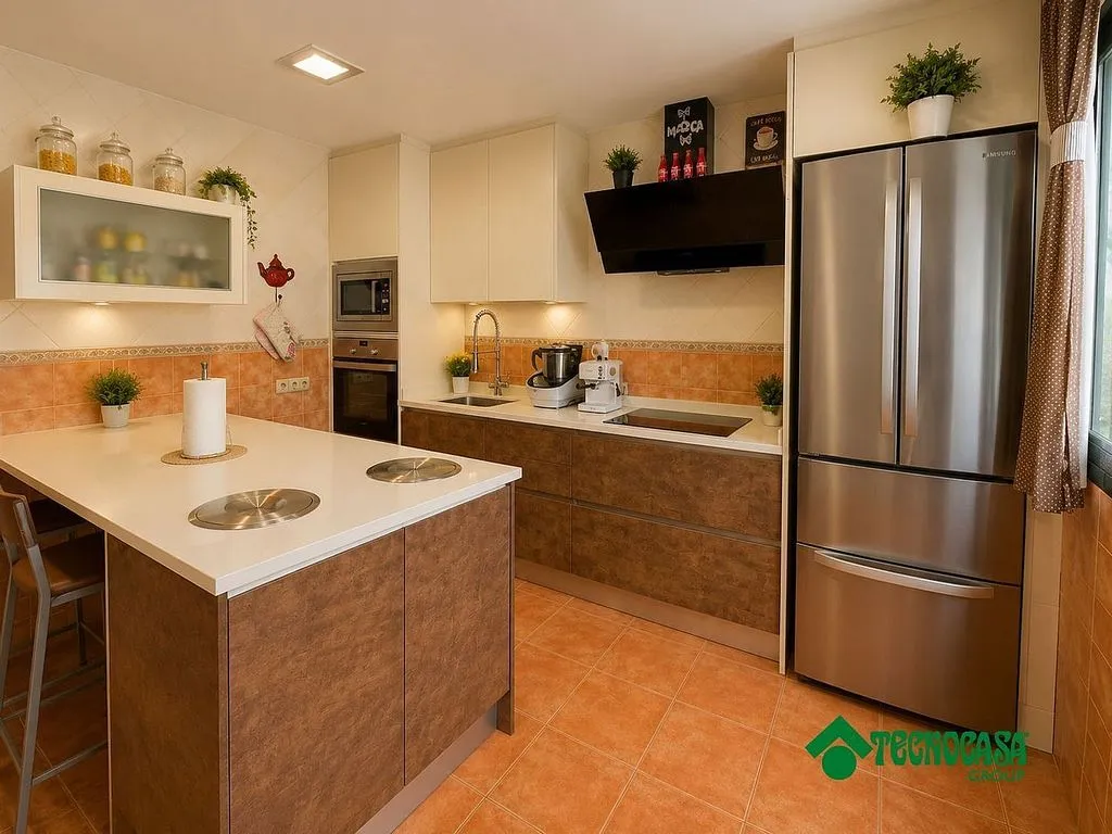 Cuisine - Terraced House with Balcony in Torrijos