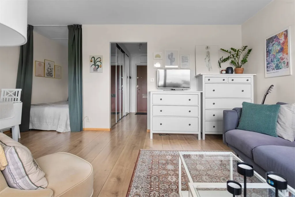 Soggiorno - Apartment with South-West Balcony in Tumba