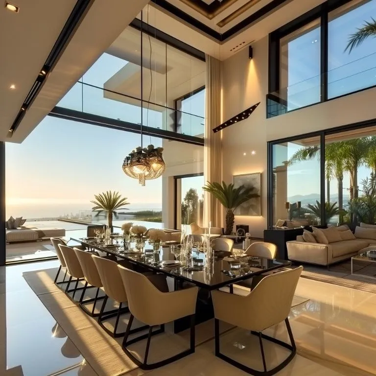 Salle à manger - Luxury Villa with Indoor Pool in Marbella