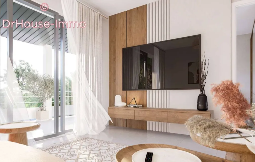 Living Room - City House with Terraces in Grand Case