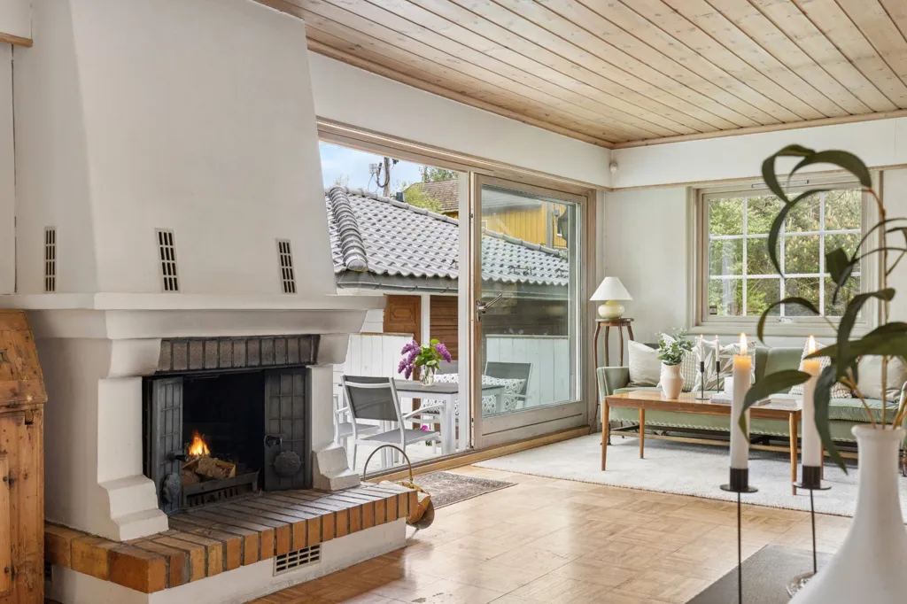 Soggiorno - Detached House with Garden in Blommenholm