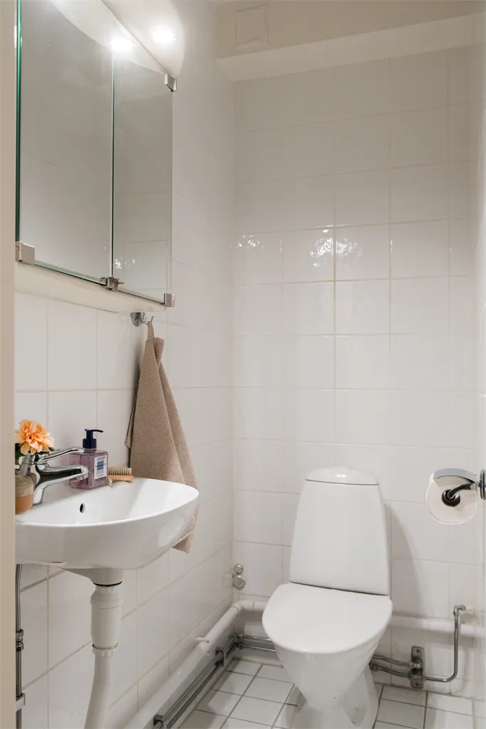 Vannitoad - Five-Room Apartment with Balcony in Malmö