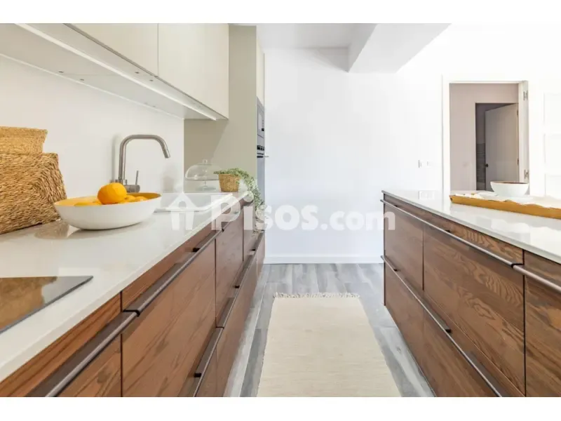 Cuisine - Renovated Apartment with Balcony in Benifaió