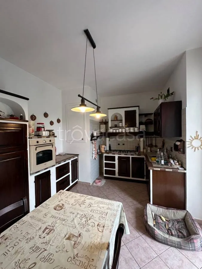 Cucina - Armed Trilocale with Balcony in Rosta