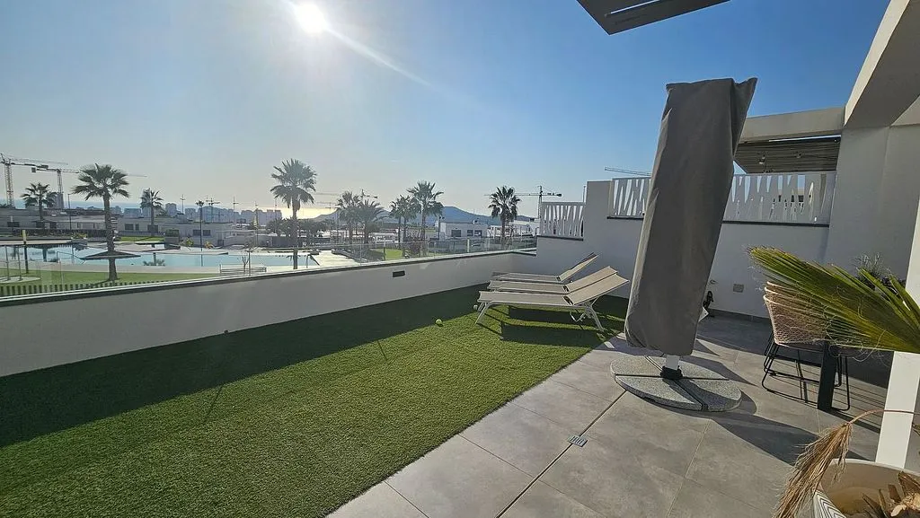 Terrass - Penthouse with Pool in Cala de Finestrat