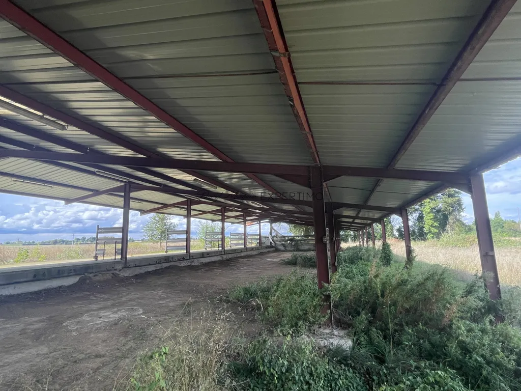 Aed - Metal Hangar with 3.7-acre Plot in Saint-Just