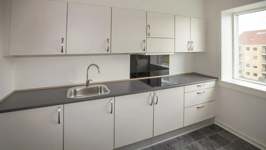 Cuisine - 3-Bedroom Flat with Pets Allowed in Frederikshavn