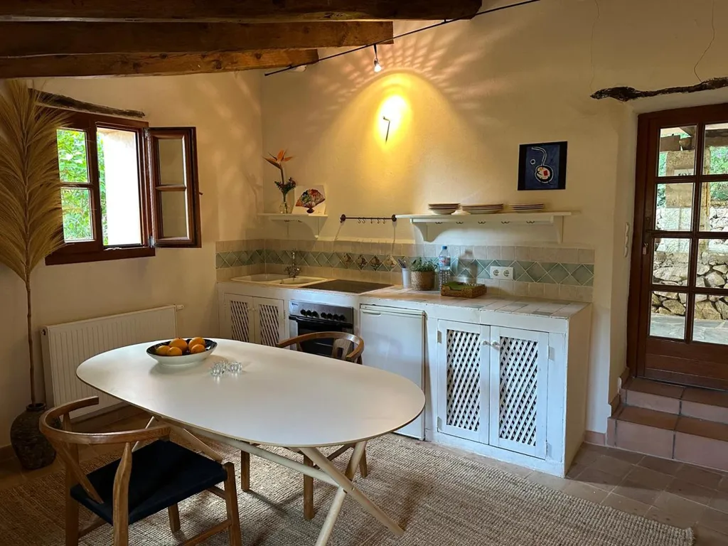 Cucina - Rustic Finca with Pool in Sa Coma Freda, Andratx