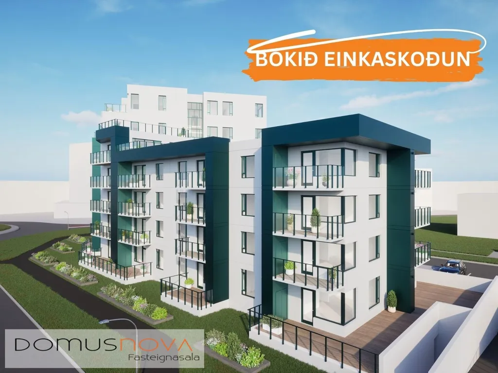 Extérieur - New Apartment with Elevator in Akranes