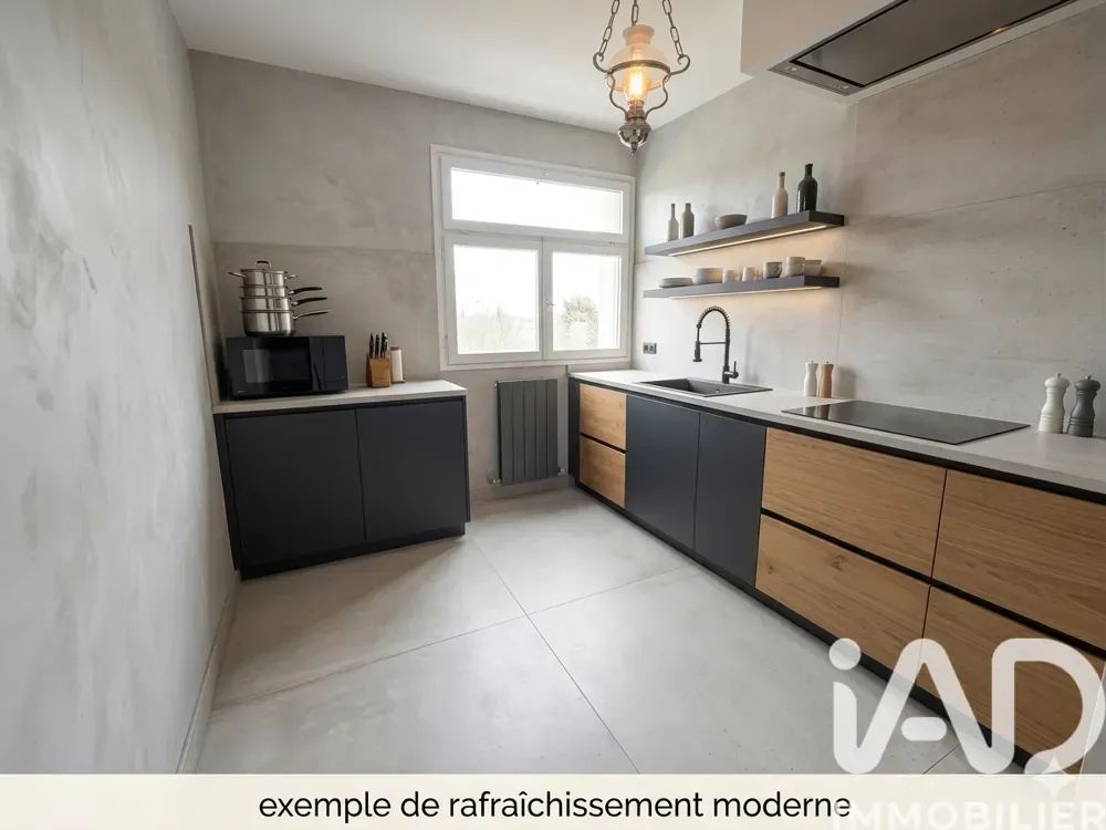 Cuisine - Appartement 3 Pièces avec Balcon à Châteauroux