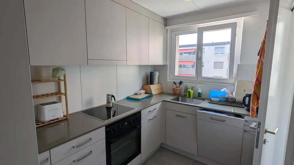 Cucina - Camera privata in affitto a Uster con balcone