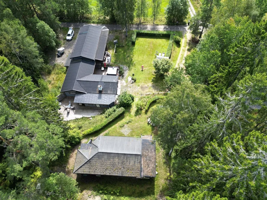 Vue aérienne - Generations Home with Pool in Rural Setting