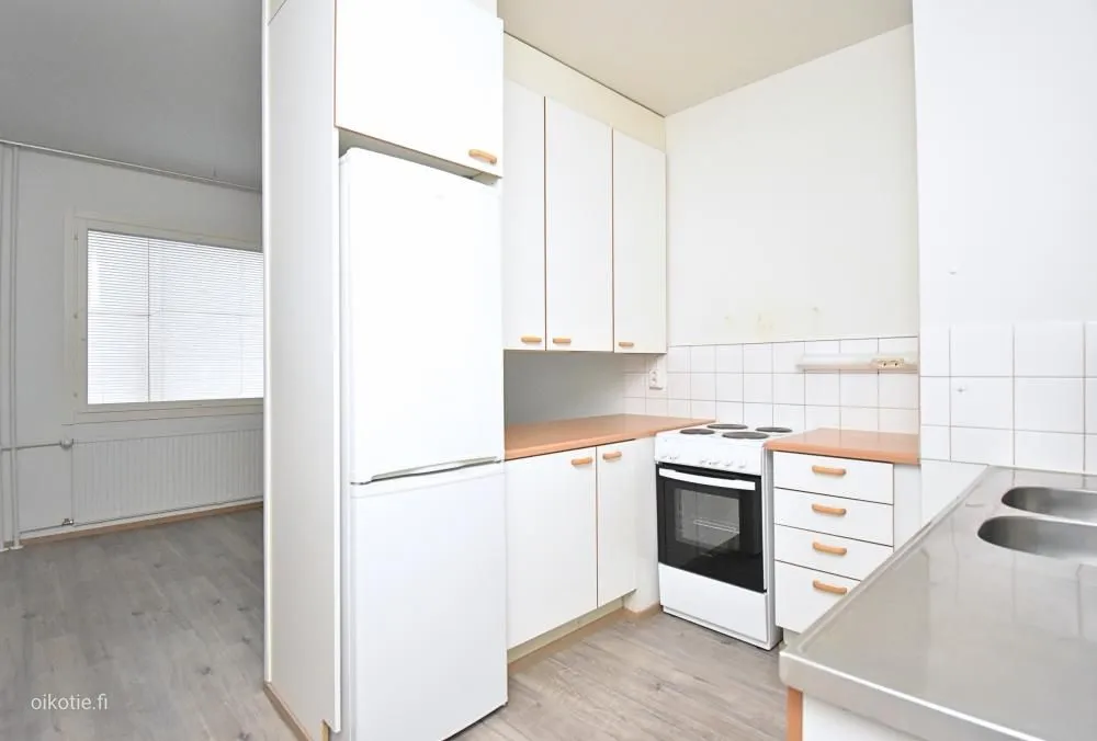 Cucina - 3-Bedroom Apartment with River View in Imatra