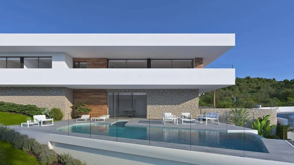 Piscine - Luxury Villa with Sea View in Benitachell