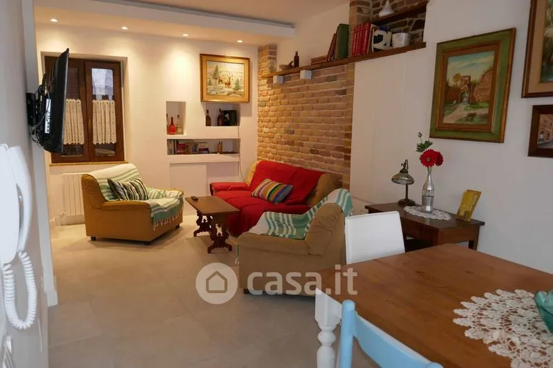 Séjour - Restored Cieloterra House in Ripatransone Centre