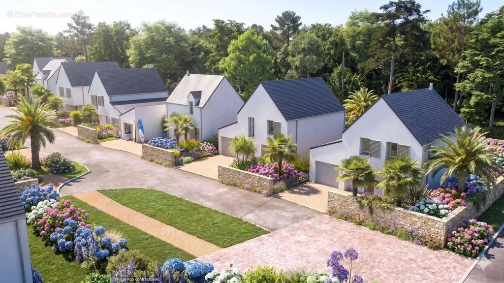 New Build House with Seafront Proximity in Larmor-Baden