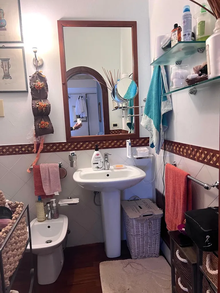 Salles de bain - Apartment with Balcony in Palermo