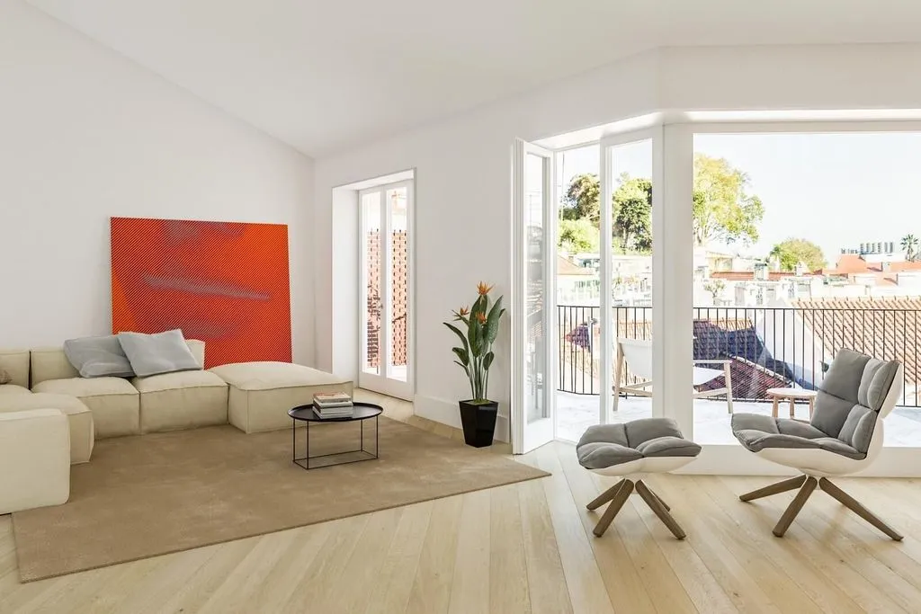 Séjour - Luxury Apartment with A-Grade Energy in Lisbon